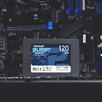 Patriot Burst Elite 120GB SATA III SSD - 450MB/s 2.5 Patriot Burst Elite 120GB SATA III SSD - 450MB/s 2.5